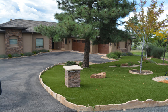 Albuquerque artificial grass landscaping